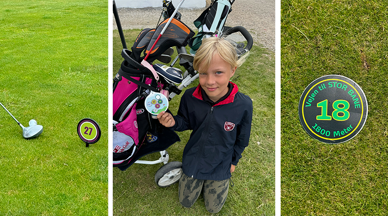 Vejen til stor bane golf Greve