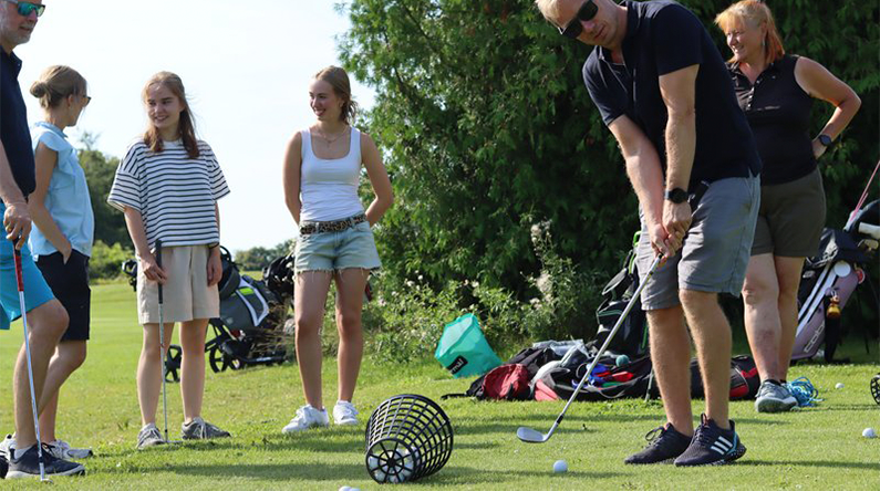 Golf familie sjov